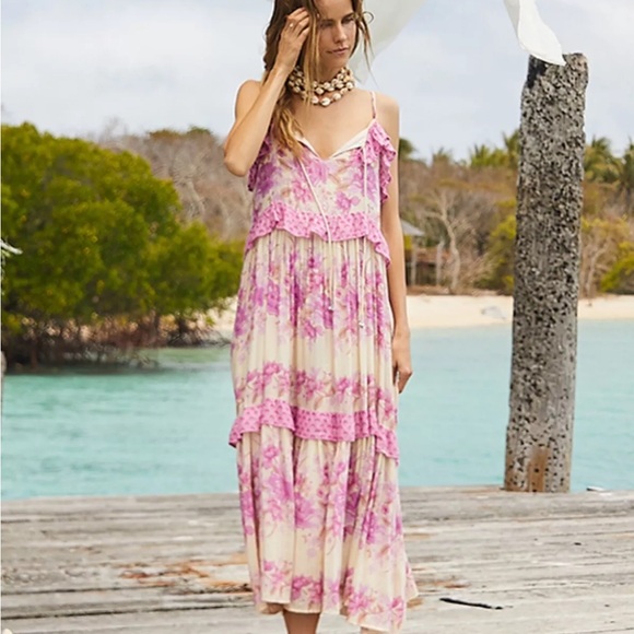 Spell Design’s CoCo Lei Strappy Maxi Dress - Picture 5 of 6